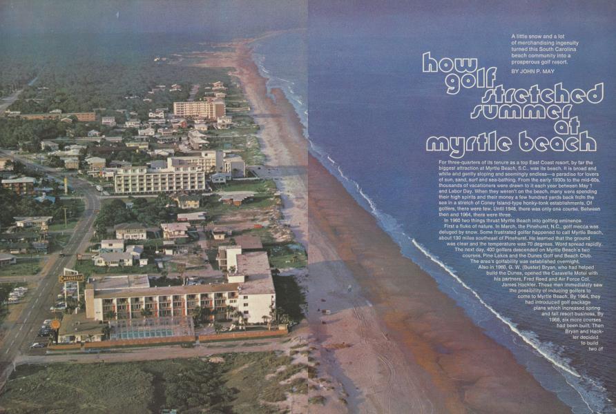 How golf stretched summer of Myrtle Beach