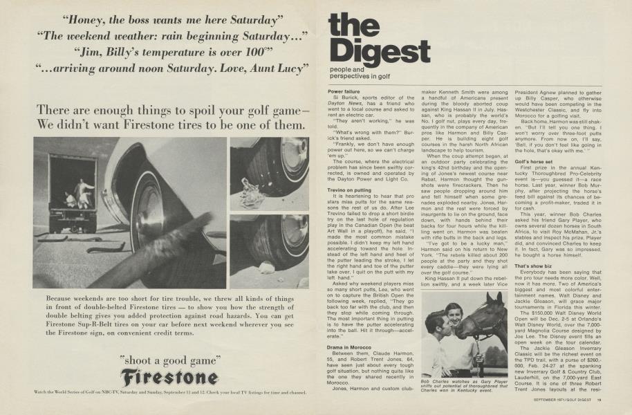 The Digest: People and perspectives in golf