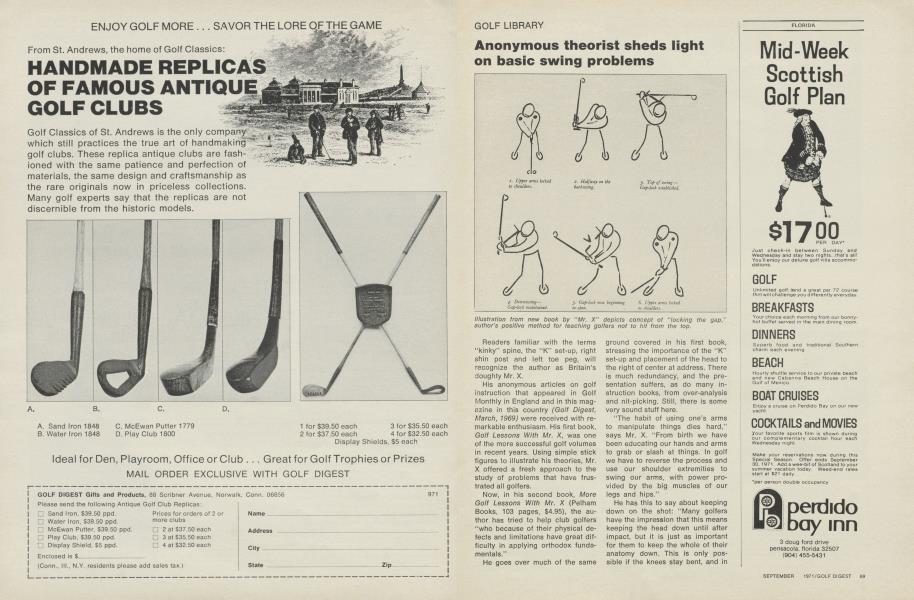 Anonymous theorist sheds light on basic swing problems