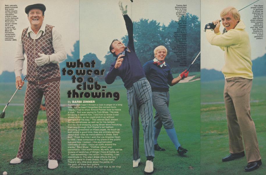 What to wear to a club throwing