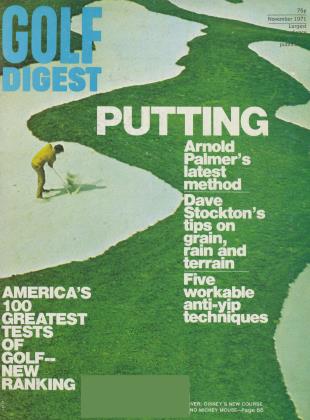 NOVEMBER 1971 | Golf Digest