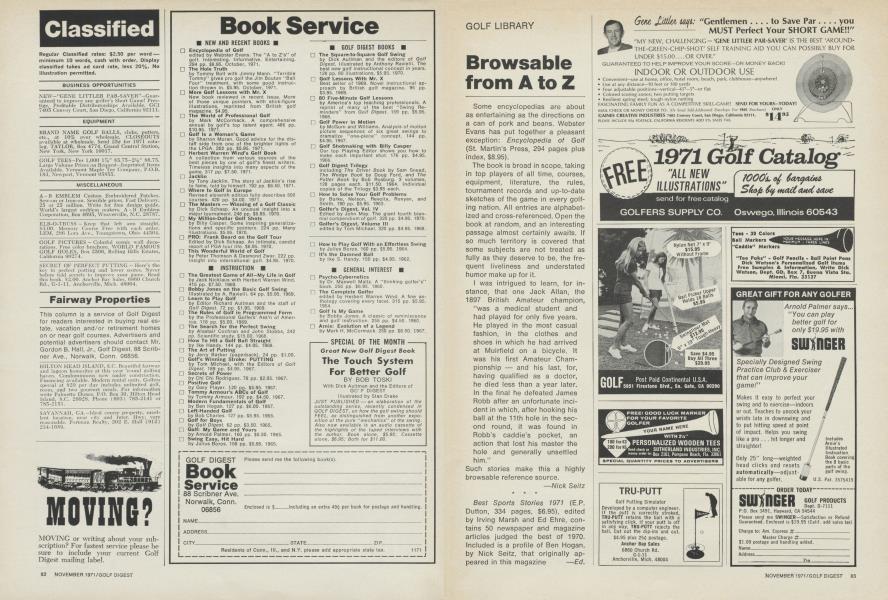 Browsable from A to Z