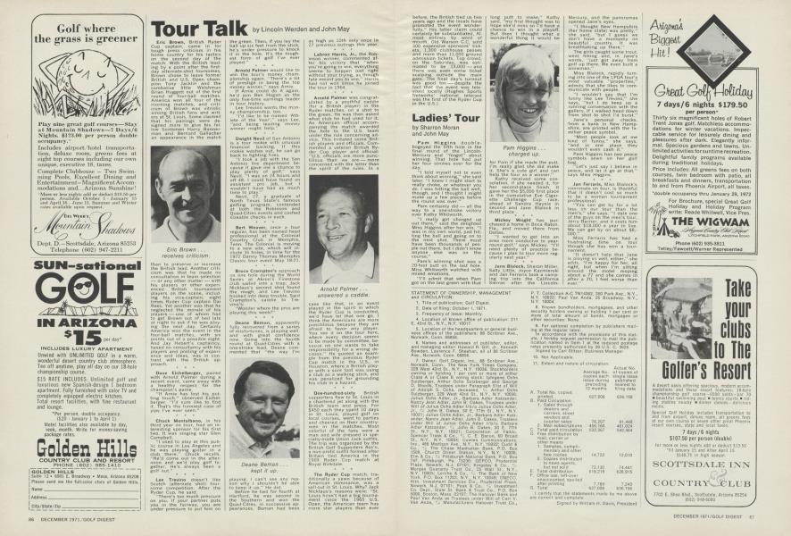 Tour Talk