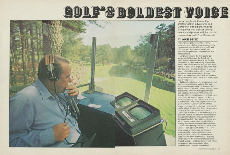 Golf's boldest voice