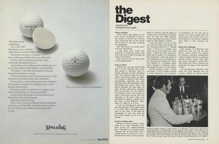 The Digest: People and perspectives in golf