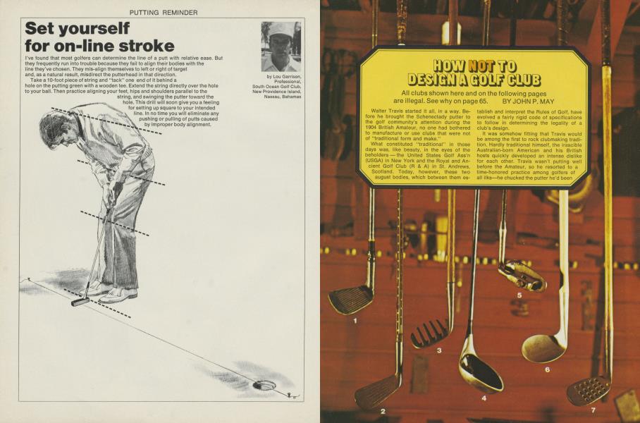 How not to design a golf club