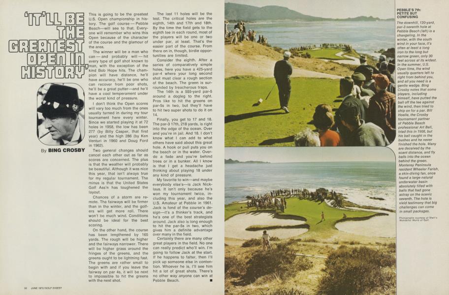 'It'll be the greatest open in history'
