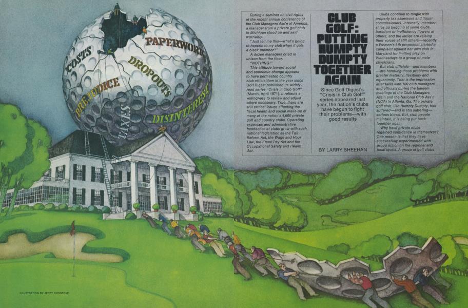 Club golf: Putting Humpty Dumpty together again