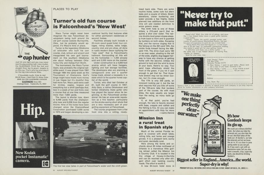 Turner s old fun course is Falconhead s New West Golf Digest Turner s old fun course is Falconhead s New West Golf Digest