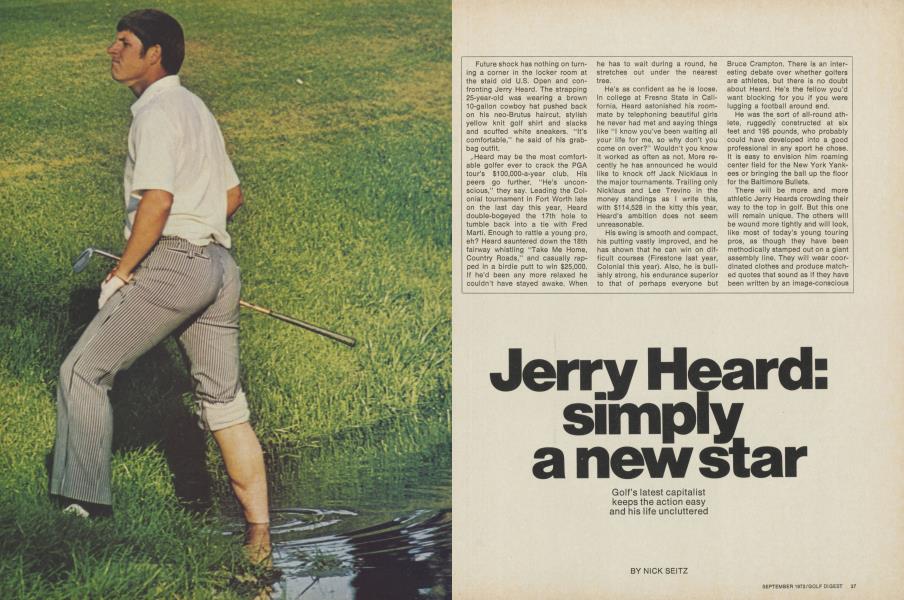 Jerry Heard: Simply a new star
