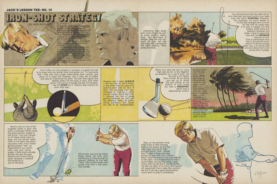 Jack's lesson tee: No. 10