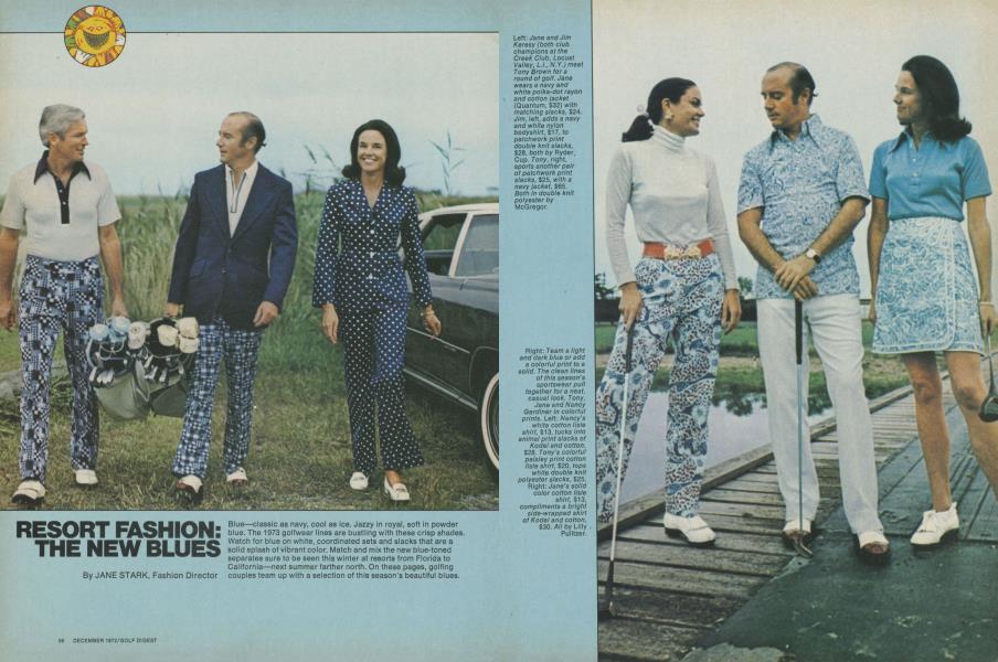 Resort fashion: The new blues