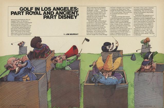 GOLF IN LOS ANGELES: PART ROYAL AND ANCIENT, PART DISNEY