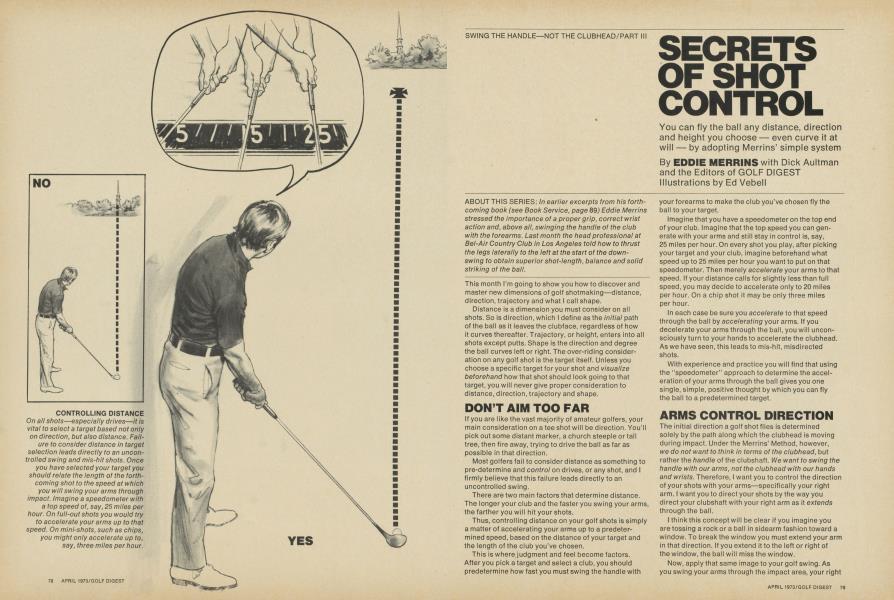 SECRETS OF SHOT CONTROL