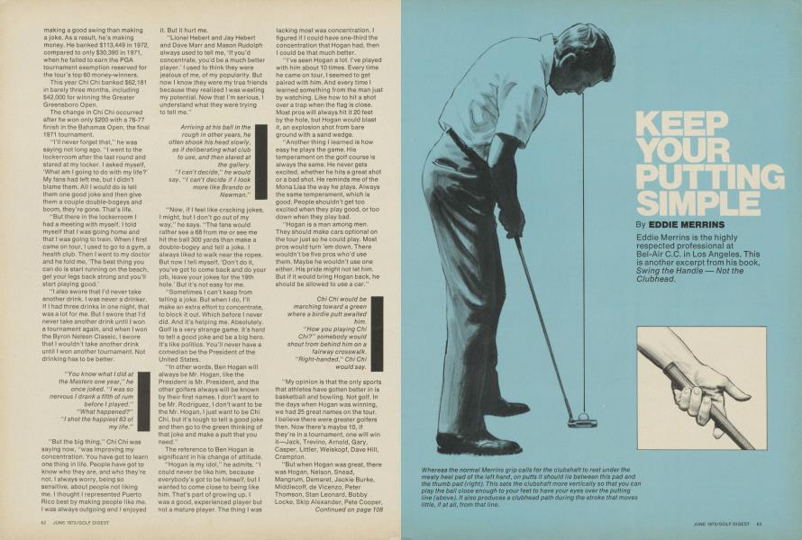 KEEP YOUR PUTTING SIMPLE