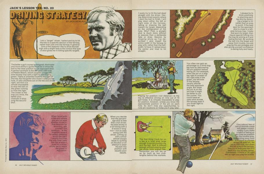 DRIVING STRATEGY