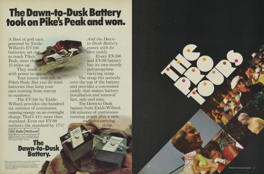 1973 MEN'S TOUR