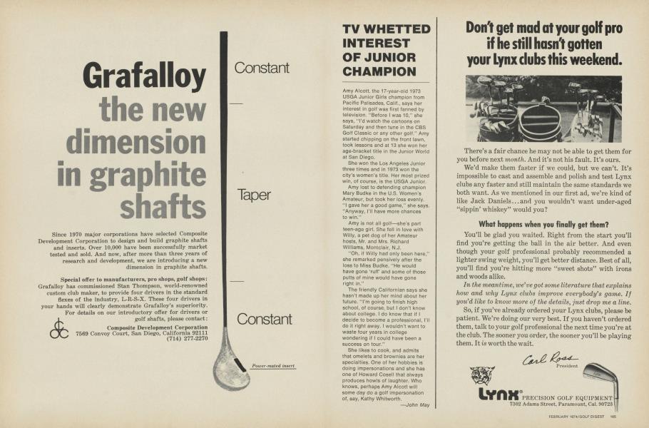 TV WHETTED INTEREST OF JUNIOR CHAMPION