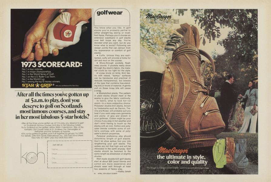 golf wear