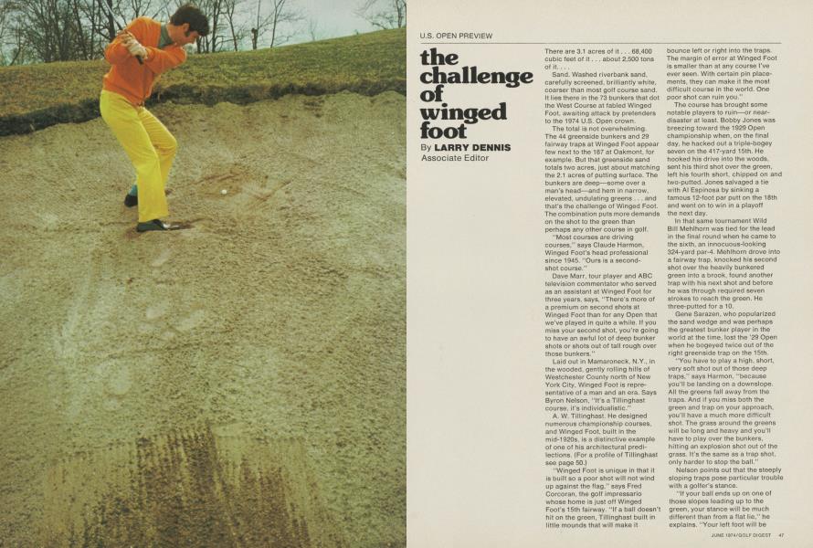 the challenge of winged foot