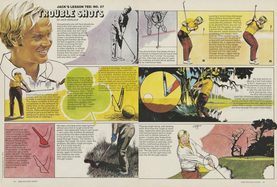 JACK’S LESSON TEE: NO. 27 TROUBLE SHOTS