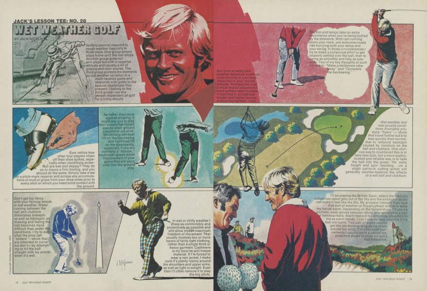 WET WEATHER GOLF