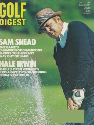 SEPTEMBER 1974 | Golf Digest