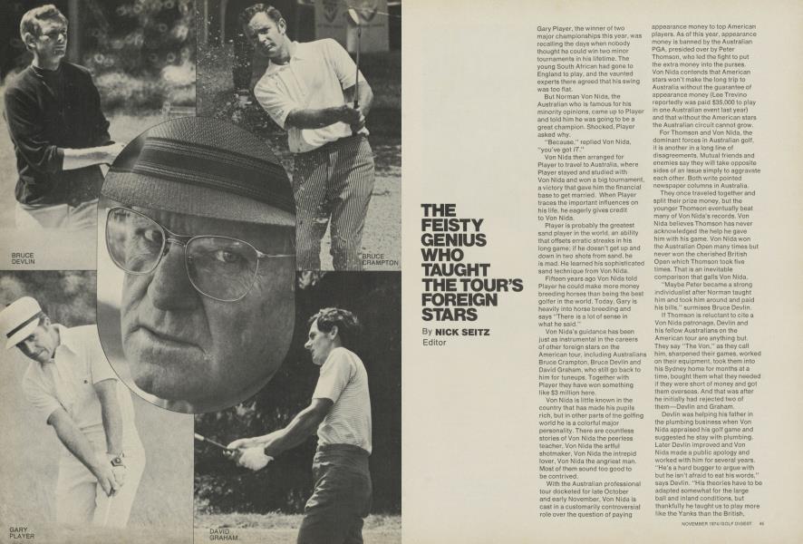THE FEISTY GENIUS WHO TAUGHT THE TOUR’S FOREIGN STARS