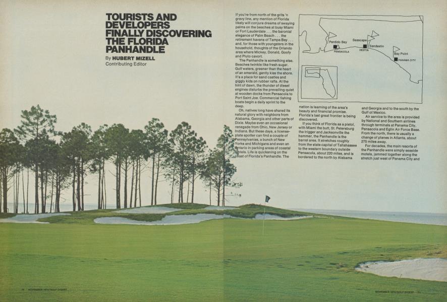 TOURISTS AND DEVELOPERS FINALLY DISCOVERING THE FLORIDA PANHANDLE