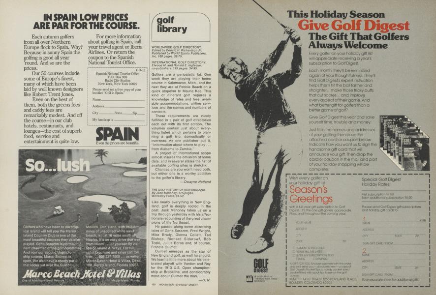 Golf library