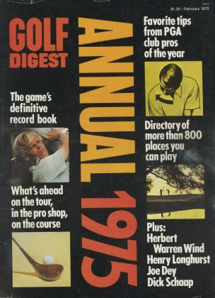 FEBRUARY 1975 | Golf Digest