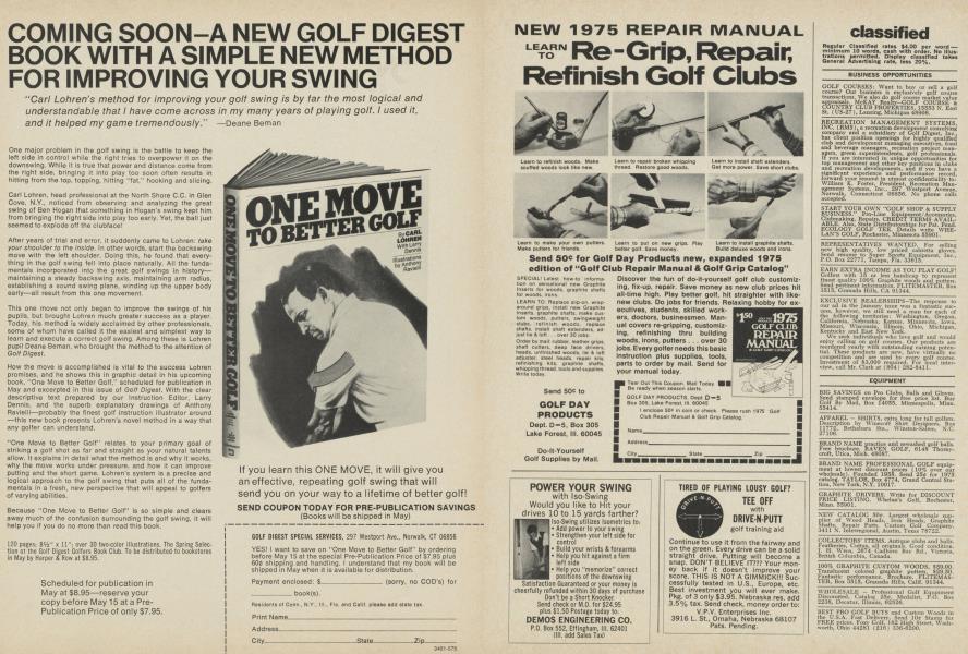 Re-Grip, Repair, Refinish Golf Clubs