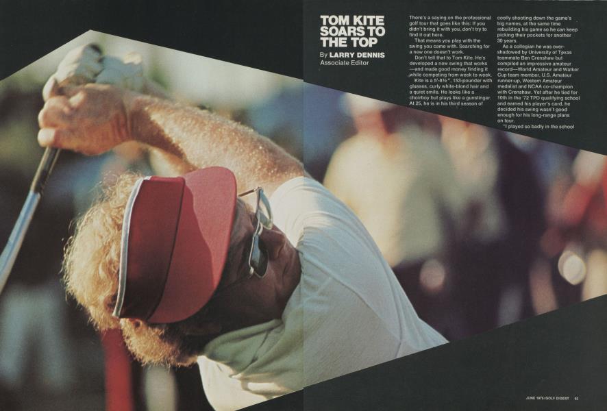 Tom Kite soars to the top