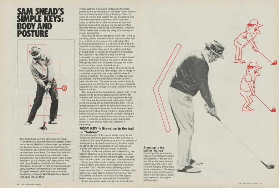 Sam Snead's Simple Keys: Body and Posture