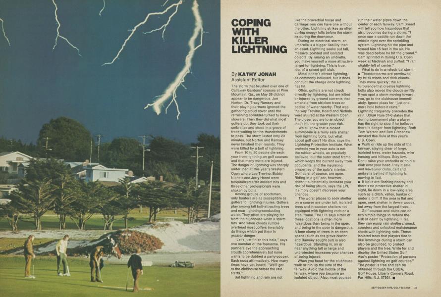Coping With Killer Lightning