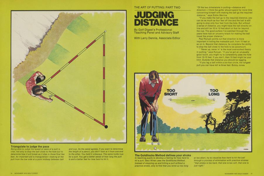 Judging Distance