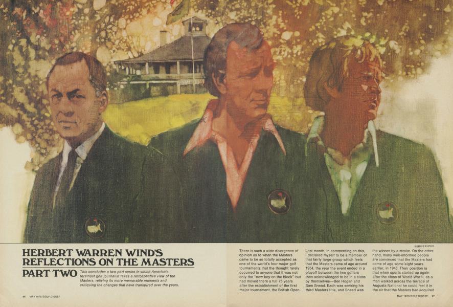 HERBERT WARREN WIND’S REFLECTIONS ON THE MASTERS | PART TWO