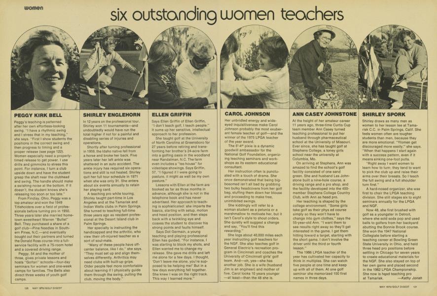 six outstanding women teachers