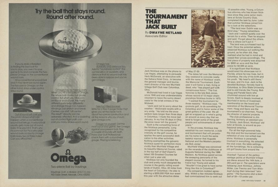 THE TOURNAMENT THAT JACK BUILT