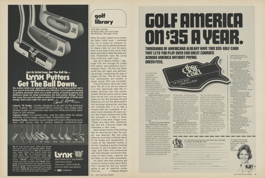 golf library