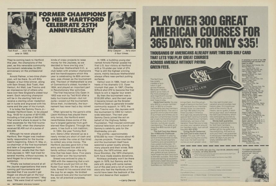 FORMER CHAMPIONS TO HELP HARTFORD CELEBRATE 25TH ANNIVERSARY