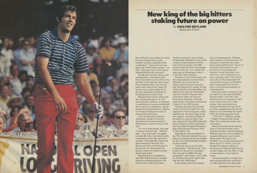 New king of the big hitters staking future on power