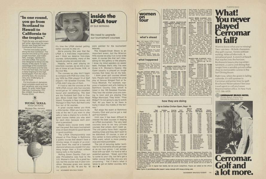 inside the LPGA tour