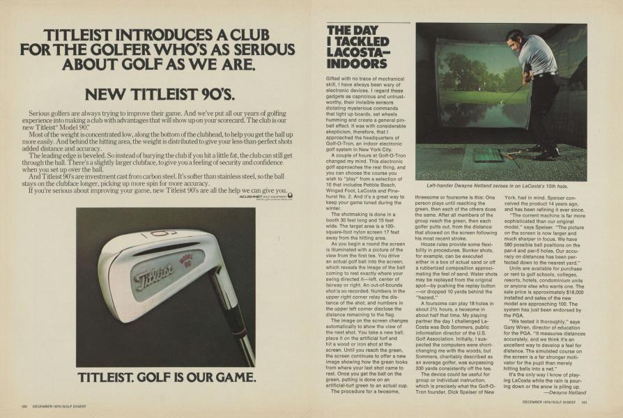 THE DAY I TACKLED LACOSTA-INDOORS
