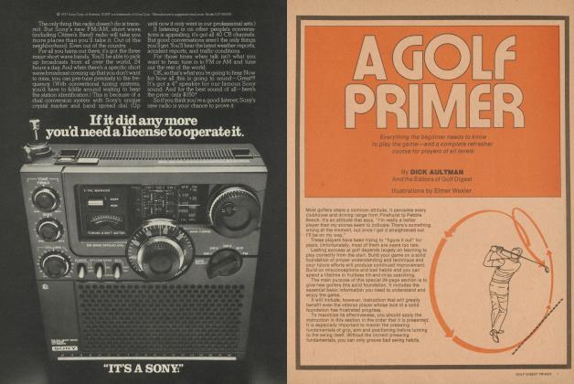 A GOLF PRIMER