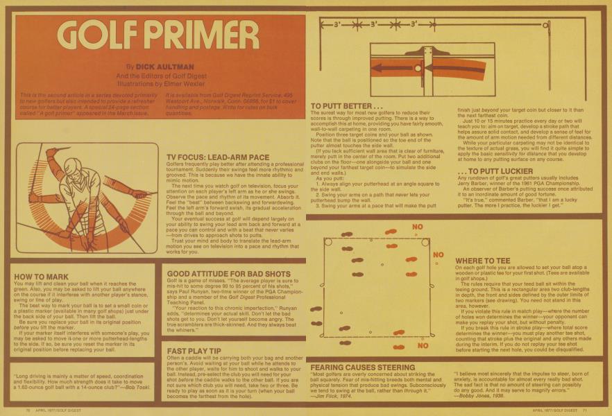 GOLF PRIMER