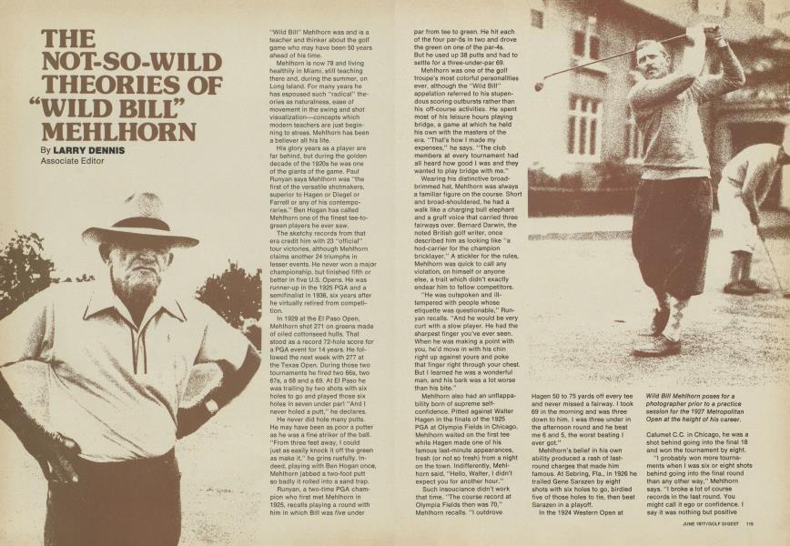 THE NOT-SO-WILD THEORIES OF “WILD BILL” MEHLHORN