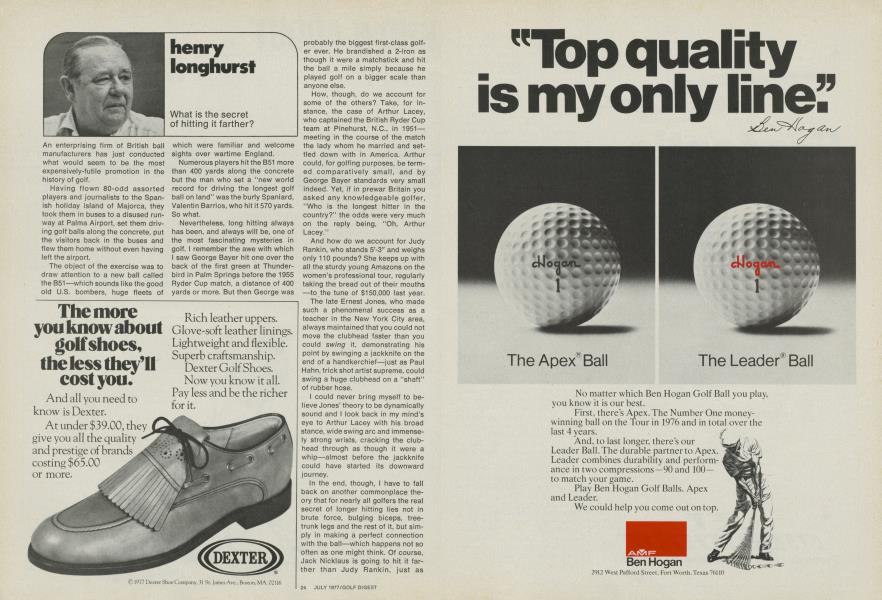 What is the secret of hitting it farther?