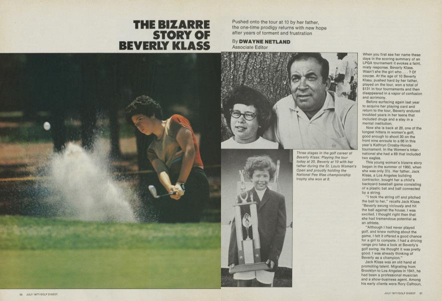 THE BIZARRE STORY OF BEVERLY KLASS