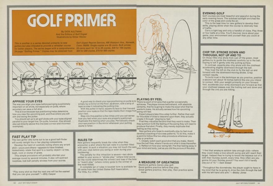 GOLF PRIMER